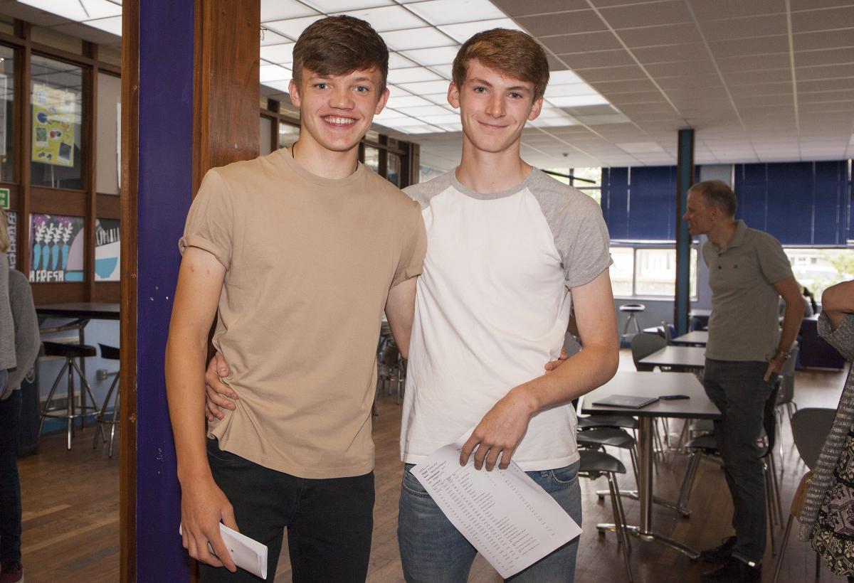 Students from Ridgeway pick up GCSEs