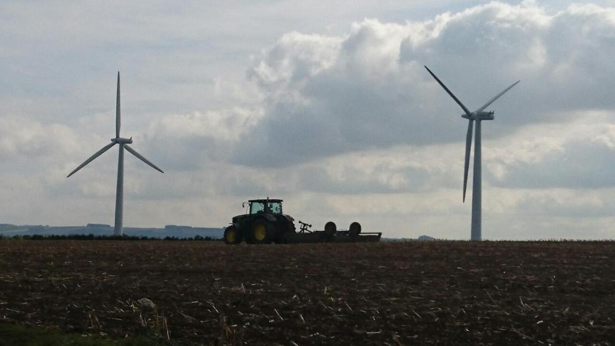 Turbines near Watchfield       Picture: SUE SKILLEN