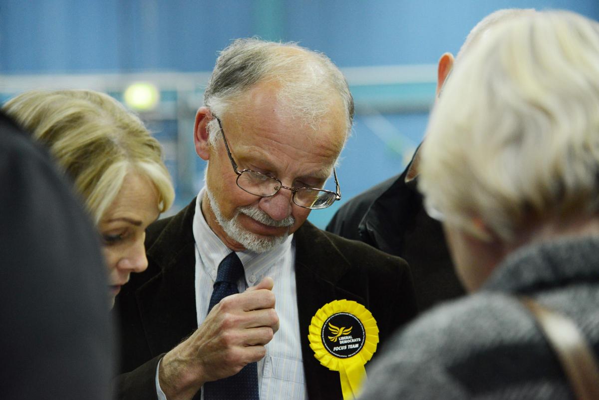 Scenes from the Swindon parish council elections count