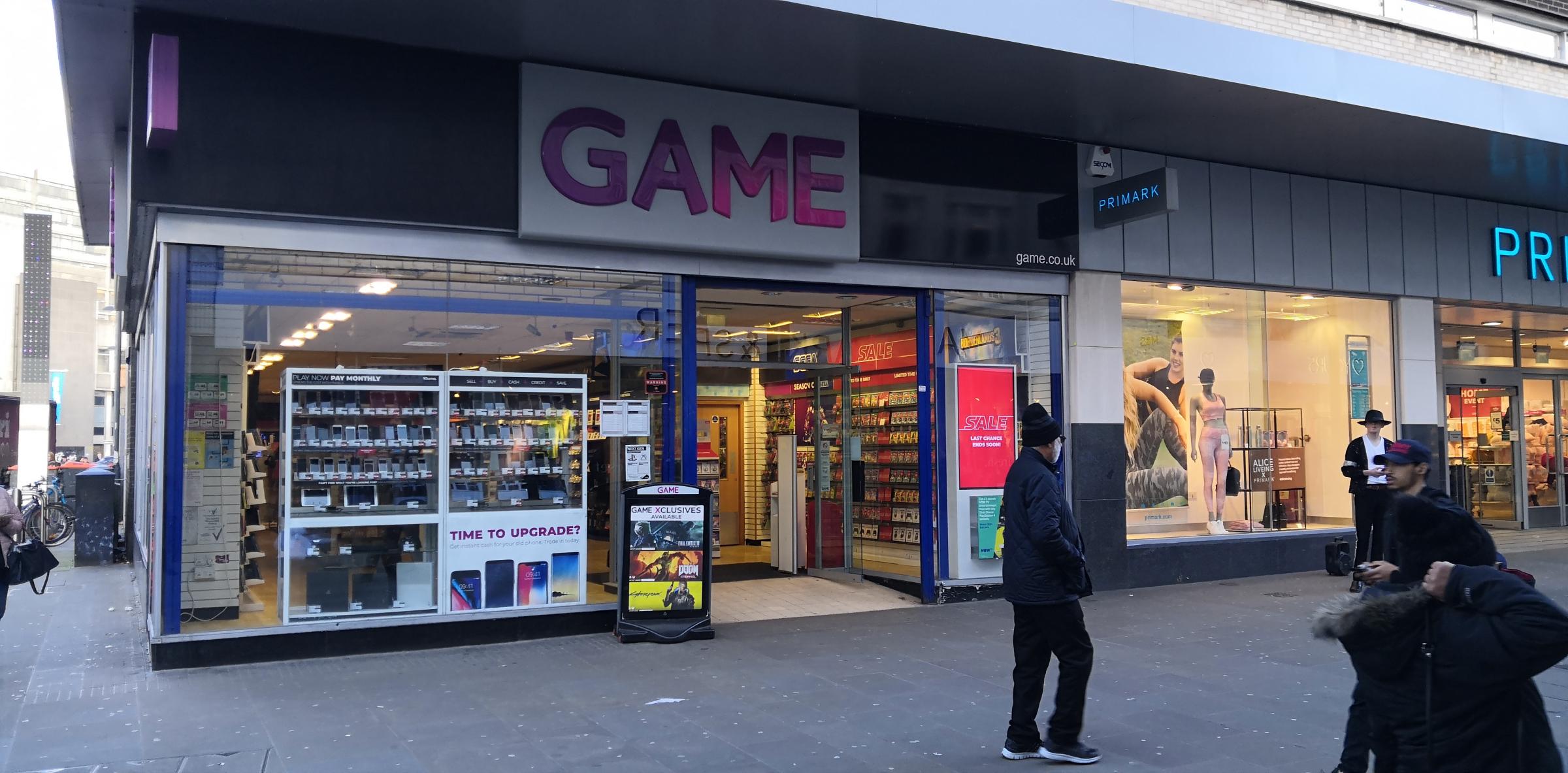 Swindon Branch Of Game Not One Being Closed Down By Firm Swindon Advertiser