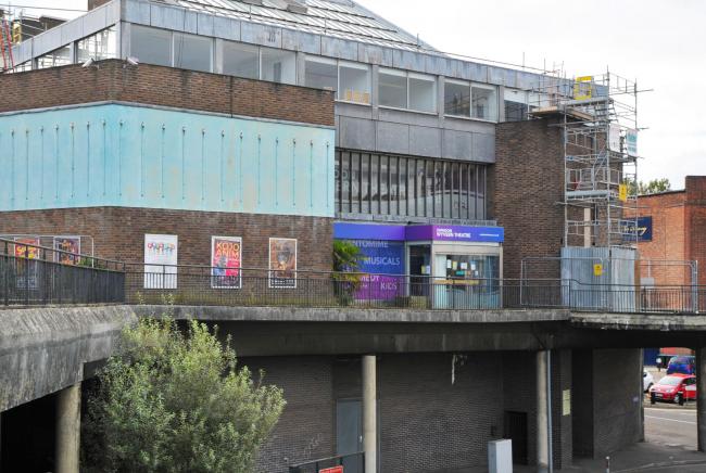 Planning application for plans to move the Wyvern Theatre to the Kimmerfields site near the bus station..Pic - Wyvern Theatre.Date 13/10/2020.Pic by Dave Cox.