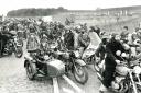 The open spaces of Blagrove made the location ideal for this gathering of motorcyclists