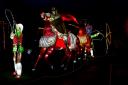 David Moore enjoyed a visit to the Land of Light at Longleat
