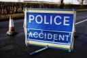 A person has been taken to hospital after a crash involving two vehicles near Trowbridge.
