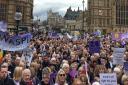 WASPI women demonstrate in London