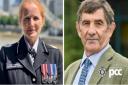 New Chief Constable Catherine Roper and PCC Philip Wilkinson