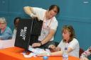 Counting votes in a Swindon election