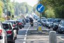 Several Wiltshire towns are gridlocked with traffic this evening