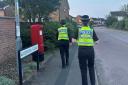 Police officers have been undertaking patrols on foot around Swindon suburbs.