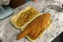 A fish and chips from Mr Cod