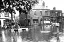 Flooding on Westcott Place in 1954. Picture: Swindon Libraries Local Studies