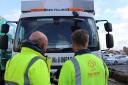 The new names on Swindon Borough Council's waste collection lorries being surveyed