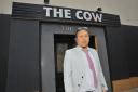Hanson Gauchan outside of the Cow