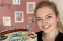 22-year-old Holly Tait made George Clooney's 61st birthday cake.