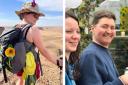 After trekking across the Sahara desert, Sinéad Nolan-Martin (left) is preparing for an Iceland adventure in memory of her partner Harry (right)