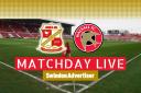 Follow along with live updates from the Poundland Bescot Stadium