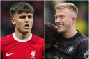 Uncapped pair Ben Doak, left, and Ross McCrorie have been called up to Scotlland’s Euro 2024 squad (Mike Egerton/George Tewkesbury/PA)