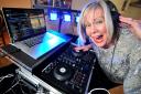 Christine Tew, 64, aka DJ Dizzy Twilight, who loves playing house, RnB and dance music. Picture: DAVE COX