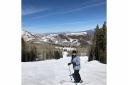 Undated Handout Photo of Hannah Stephenson on an empty piste in Aspen. See PA Feature TRAVEL Colorado. Picture credit should read: Ange Harris/PA. WARNING: This picture must only be used to accompany PA Feature TRAVEL Colorado.