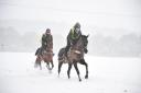 HORSE RACING: Persistent snow is no excuse for the hard-working stable staff across Wiltshire and Lambourn