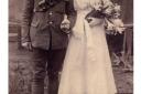 Corporal Herbert Marfleet and Elsie Morse on their wedding day
