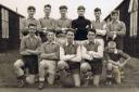 Robert davies' RAF footballers group flight team in about 1964