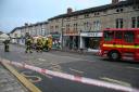 Old Town comes to a standstill after blaze at clothes shop