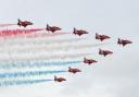 The Red Arrows will perform at all three days of the Air Tattoo