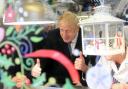Boris Johnson makes whirlwind visit to Salisbury