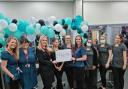 Swindon relaxes for charity as New College beauty students throw 'Massage-a-thon'