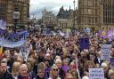 Waspi protesters in London
