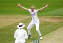 England's Lauren Bell appeals for an LBW during day one of the Women's test match at The Cooper Associates County Ground, Taunton. Picture date: Monday June 27, 2022..
