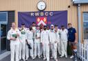 Royal Wootton Bassett cricket club celebrate being crowned WEPL Wiltshire champions on Saturday despite losing to Potterne seconds
