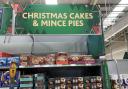 Morrisons stocks its shelves with Christmas food in September