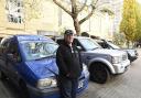 Market trader Rob Morley received a penalty notice for parking in Wharf Green.