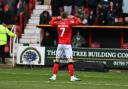 Joe Tomlinson scored on his second debut for Swindon Town this weekend.