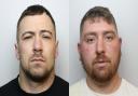 Ieuan Davies (left) and Michael Purchase (right) have both been arrested.