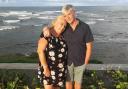 Sue Fawcett with late husband Roy who died during a snorkelling excursion during a holiday in the Dominican Republic booked through TUI. Sue has received a settlement from TUI after taking them to court over her husband's death.