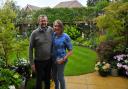 Elizabeth and Eric Winiarski's Swindon garden finished second in the competition.