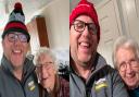 Wiltshire Farm Foods drivers have been gifted knitted hats from their customers.