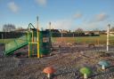 The Trent Road play area is taking shape after a £70,000 refurbishment