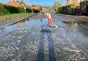Sewage overflow in Lambourn
