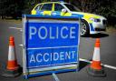 Police rushed to a three-car crash in Swindon