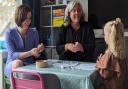 Labour MP Bridget Phillipson and South Swindon MP candidate Heidi Alexander visit Swindon childminders