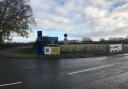 The entrance to Stanley Park Sports Ground, Chippenham