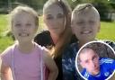 Terri Harris and her two children were murdered by Damien Bendall (inset)