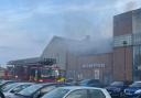 Smoke over fitness club attended by fire service