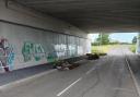 The unopened Southern Access Road under the M4 near Wichelstowe seems to be turning into a hotspot for fly-tippers
