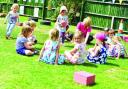 Children are supervised at all times and get plenty of time outdoors in good weather