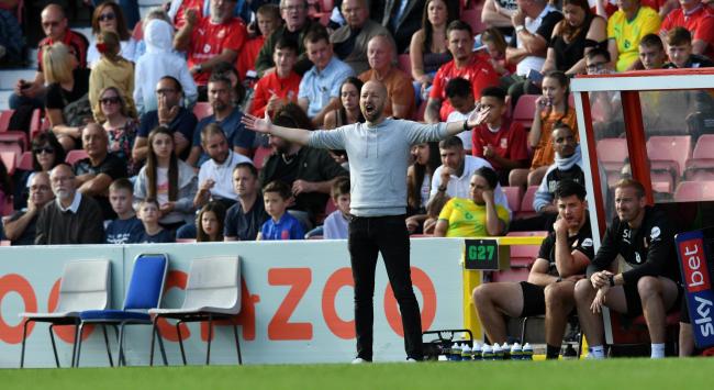 Swindon Town head coach Ben Garner says his team won’t overreact to Bradford City defeat      Photo: Rob Noyes